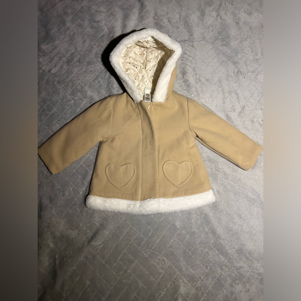 18 Month little me coat for girls